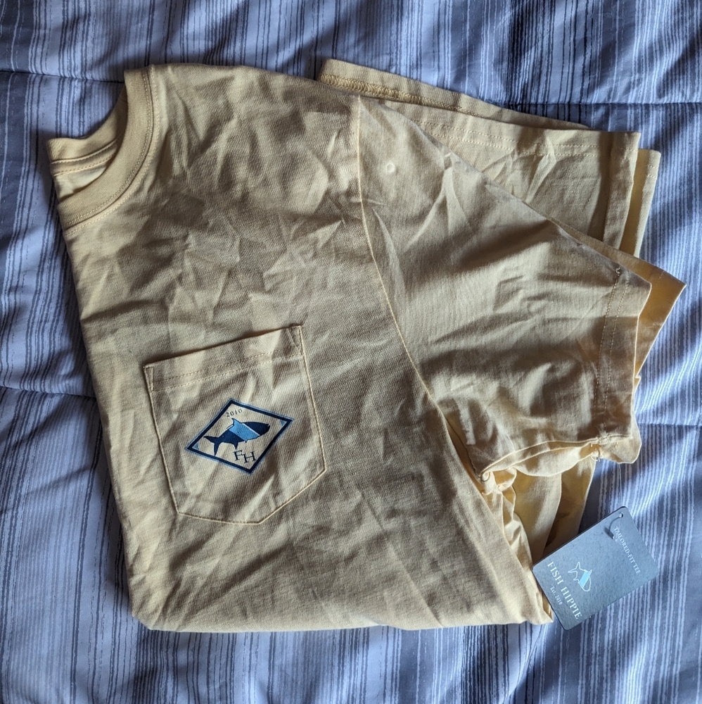 Brand new Men's Fish Hippie tshirt